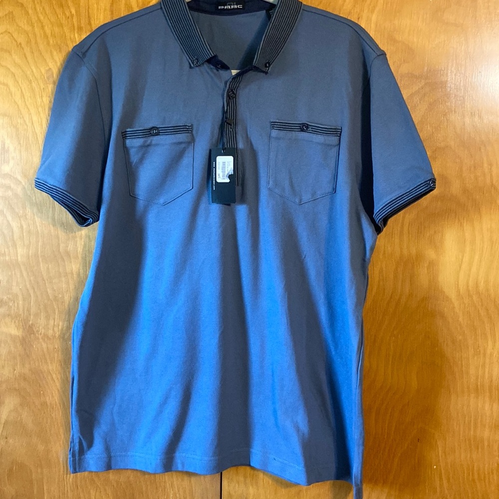NWT 81 PARC Polo Shirt. Size L